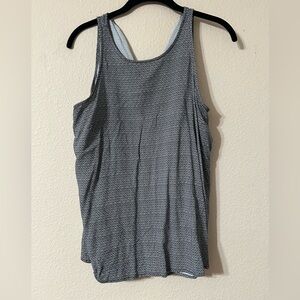 Old Navy Monochrome Geometric Tank Top